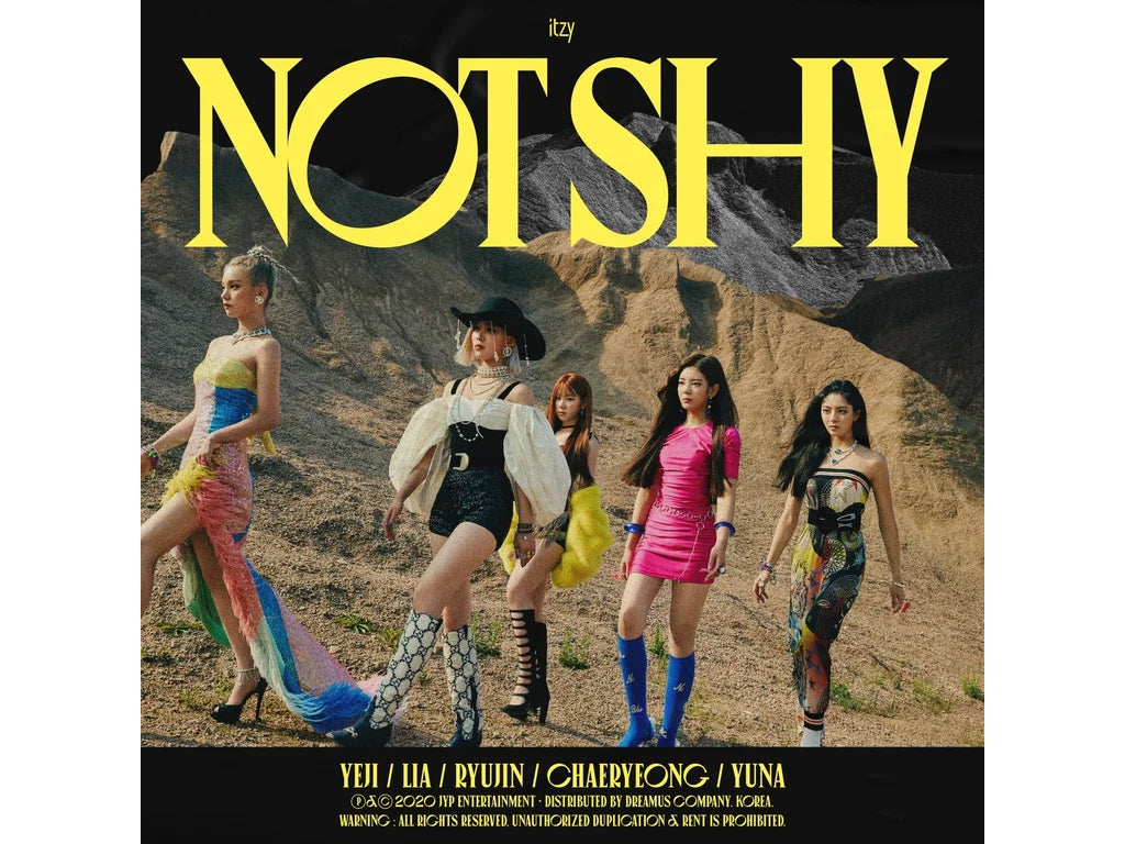 ITZY – 3rd Mini Album: Not Shy Version A