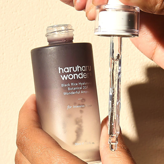 Haruharu Wonder Black Rice Hyaluronic Botanical 2GF Wonderful Ampoule 30ml