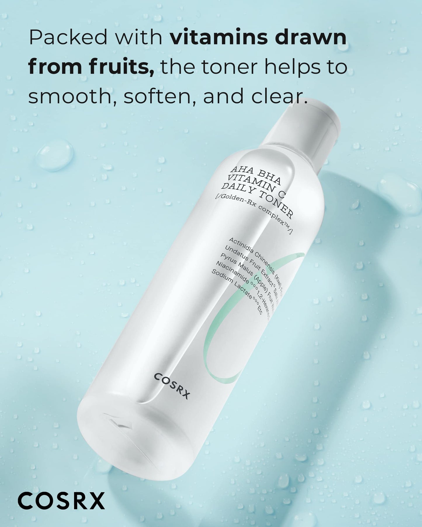 COSRX Refresh AHA BHA Vitamin C Daily Toner 150ml