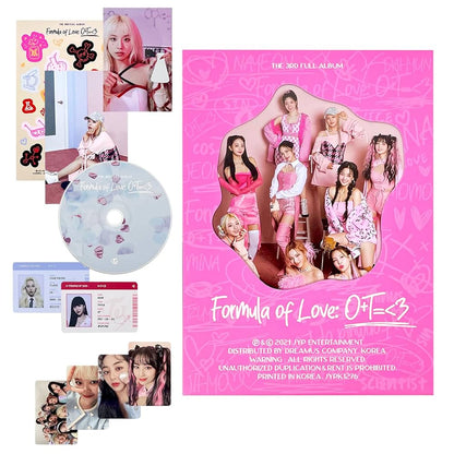 Twice the 3rd full album Formula of Love: 0+t=<3
