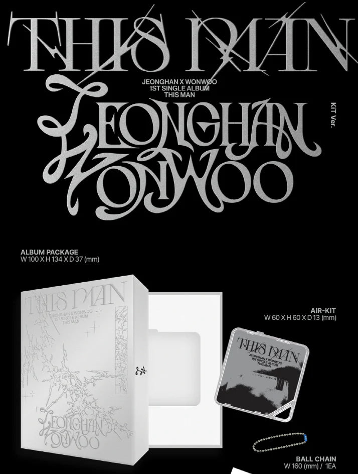 JEONGHAN X WONWOO – 1st Single Album: THIS MAN Standard Version