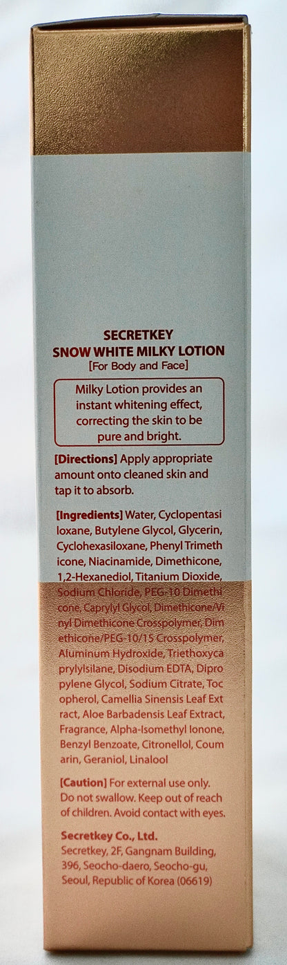 Snow White Milky Lotion