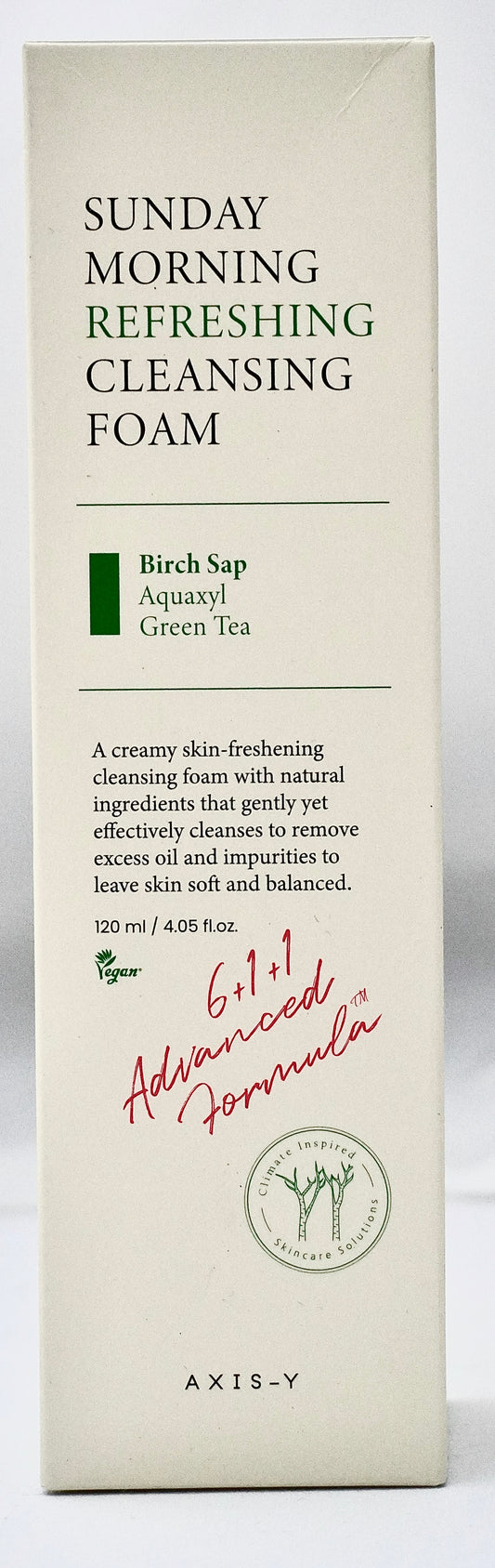 Sunday morning refreshing cleansing foam