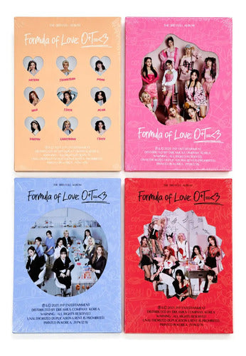 Twice the 3rd full album Formula of Love: 0+t=<3