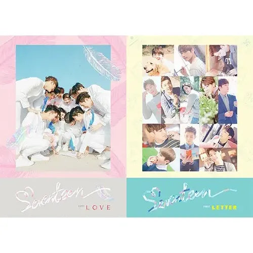 SEVENTEEN – 1st Album: FIRST 'LOVE&LETTER' Letter Ver. (Yellow Ver.) 💛