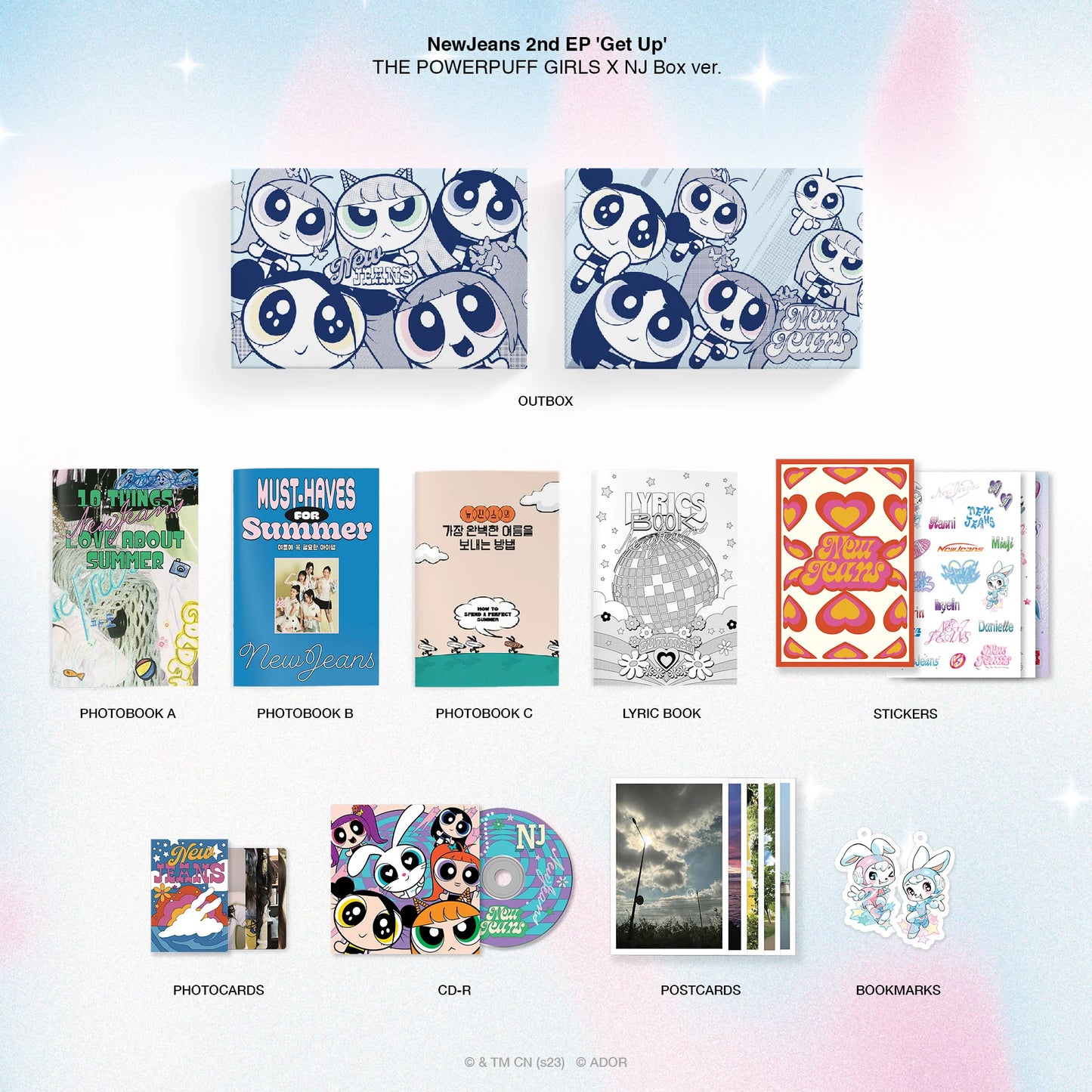 NewJeans – 2nd EP: Get Up The Powerpuff Girls X NJ - Box Version