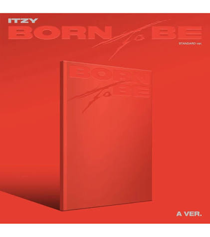 ITZY – 8th Mini Album: BORN TO BE Standard Ver Red Ver.