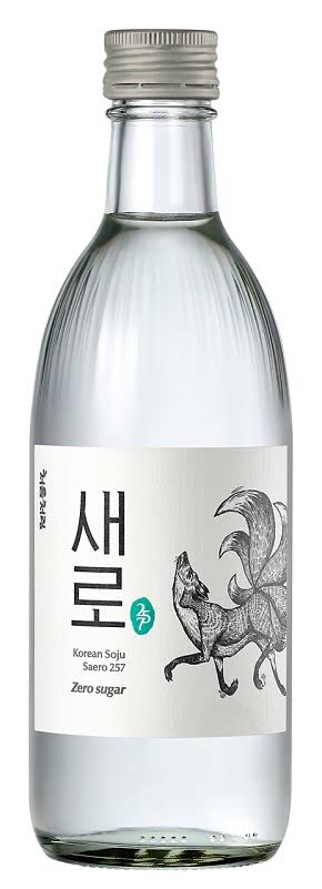 Lotte Saero Soju Zero Sugar 360 ml