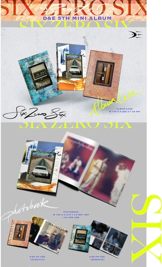 SUPER JUNIOR-D&E – 5th Mini Album: 606 (SIX ZERO SIX)
