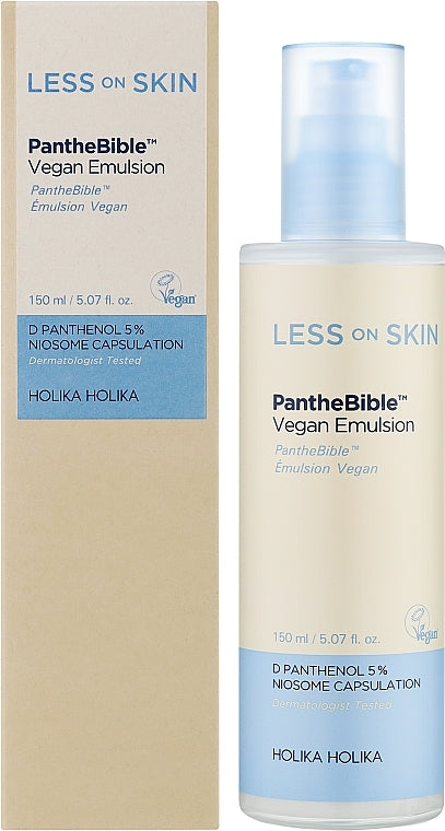 HOLIKA HOLIKA Less On Skin PantheBible Vegan Emulsion 150ml