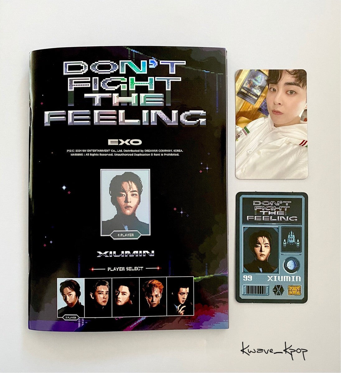 EXO – Don't Fight the Feeling (Special Album) Expansion ver. Xiumin